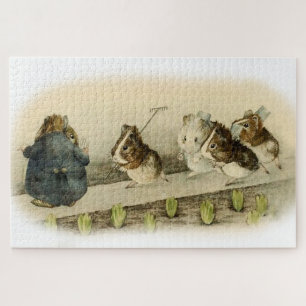 Puzzle “Guinea Pig Garden” by Beatrix Potter
