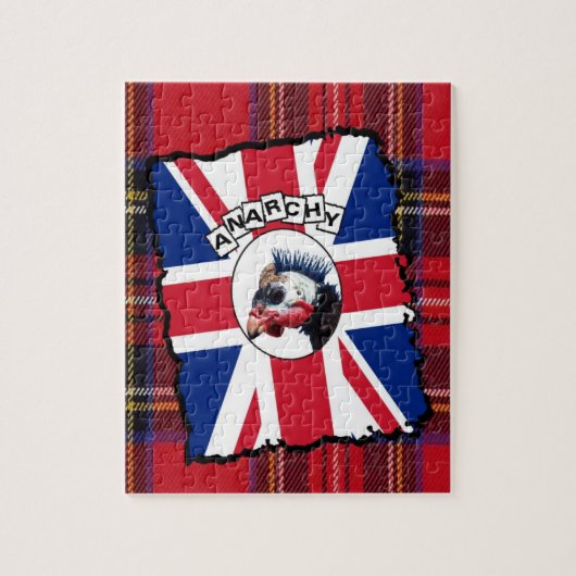 Puzzle Guineafowl punk (Vertical)