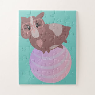 Puzzle Guinée Fitness Pig Gym Drôle Design