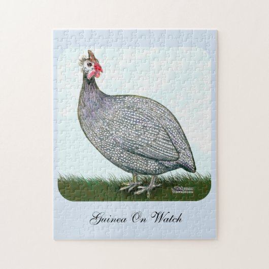 Puzzle Guinée Lavande en vedette (Vertical)
