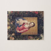 Puzzle Guirlande de fruit et de fleurs avec la Vierge et (Horizontal)