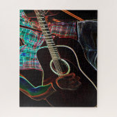 Puzzle Guitare 1 16x20 520pc jpcnm (Vertical)