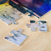 Puzzle Guitare Abstraite colorée | Difficile (Côté)