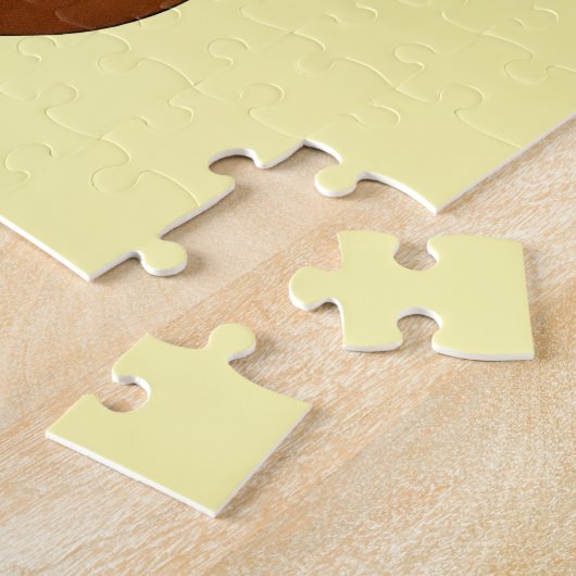 Puzzle Guitare acoustique mignonne Jaune (Côté)