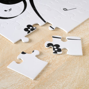 Puzzle Guitare Avec Notes Musicales