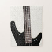 Puzzle Guitare basse noire (Vertical)