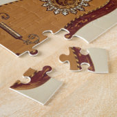 Puzzle Guitare de Rizzio, des "instruments de musique (Côté)