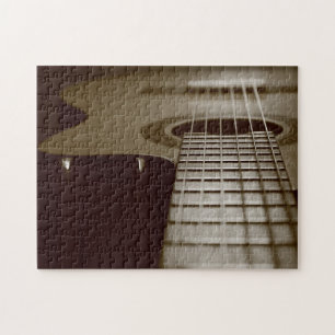 Puzzle Guitare d'instruments de musique