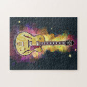Puzzle Guitare personnalisée cool (Horizontal)