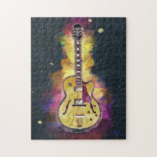 Puzzle Guitare personnalisée cool