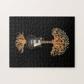 Puzzle Guitare Player Gift Tree Guitare (Horizontal)