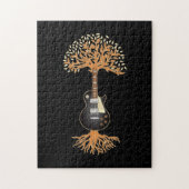 Puzzle Guitare Player Gift Tree Guitare (Vertical)