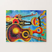 Puzzle Guitares anthromorphes (Horizontal)