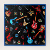 Puzzle Guitares rock électriques (Horizontal)