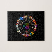 Puzzle Guitariste Variété Guitare Anniversaire (Horizontal)