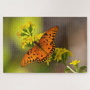Puzzle Gulf Fritillary alias Papillon de la Passion sur V