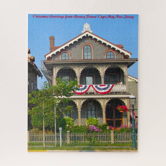 Puzzle Gurney Street Cape May New Jersey. (Vertical)