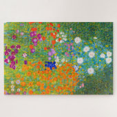 Puzzle Gustav Klimt Bauerngarten Flower Garden Art (Horizontal)