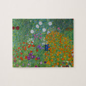 Puzzle Gustav Klimt Bauerngarten Flower Garden Art (Horizontal)