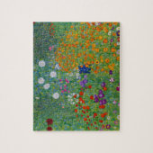Puzzle Gustav Klimt Bauerngarten Flower Garden Art (Vertical)