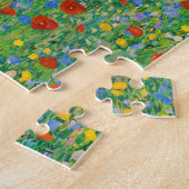 Puzzle Gustav Klimt - Champ de coquelicots (Côté)