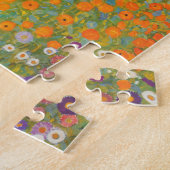 Puzzle Gustav Klimt Cottage Jardin Peinture (Côté)