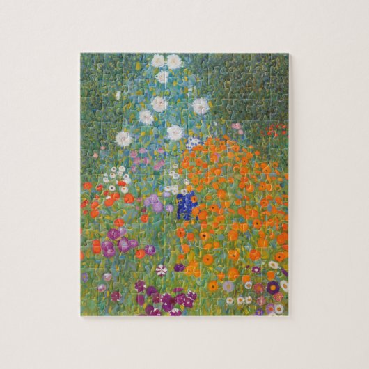 Puzzle Gustav Klimt Cottage Jardin Peinture (Vertical)