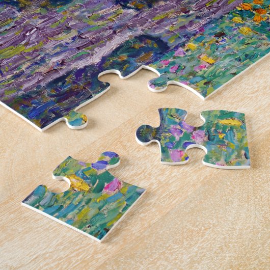 Puzzle Gustav Klimt - Ferme en Haute-Autriche (Côté)
