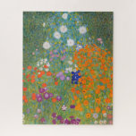 Puzzle Gustav Klimt Fleur Jardin Cottage Nature<br><div class="desc">Un beau tableau de jardin - c'est un tableau classique de Gustav Klimt,  appelé Cottage Garden,  ou Bauergarten,  1907,  qui est un gros plan d'un jardin fleuri,  un tableau floral coloré.</div>
