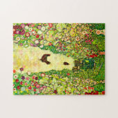 Puzzle Gustav Klimt Garden with Chickens (Horizontal)