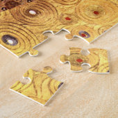 Puzzle Gustav Klimt : Le baiser (détail) (Côté)