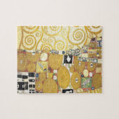 Puzzle Gustav Klimt - l'étreinte - illustration classique (Horizontal)