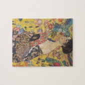 Puzzle Gustav Klimt - Madame With Fan Painting (Horizontal)