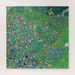 Puzzle Gustav Klimt - Paysage du jardin italien<br><div class="desc">Jardin italien / Paysage horticole italien - Gustav Klimt,  Huile sur toile,  1913</div>