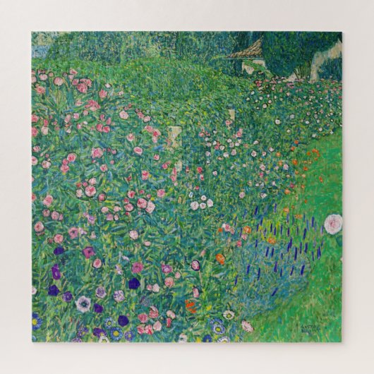 Puzzle Gustav Klimt - Paysage du jardin italien (Vertical)