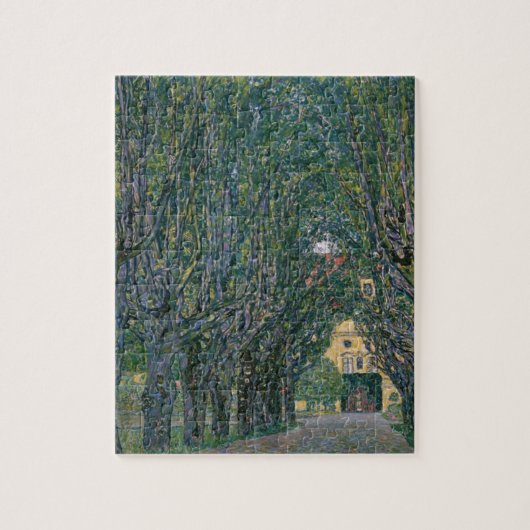 Puzzle Gustav Klimt - Peinture de jardin (Vertical)