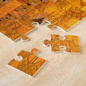 Puzzle Gustav Klimt Portrait d'Adele Bloch Bauer (Côté)