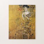 Puzzle GUSTAV KLIMT - Portrait d'Adele Bloch-Bauer 1907<br><div class="desc">GUSTAV KLIMT - Portrait d'Adele Bloch-Bauer 1907
Pétrole, argent, et or sur la toile ; reproduction</div>