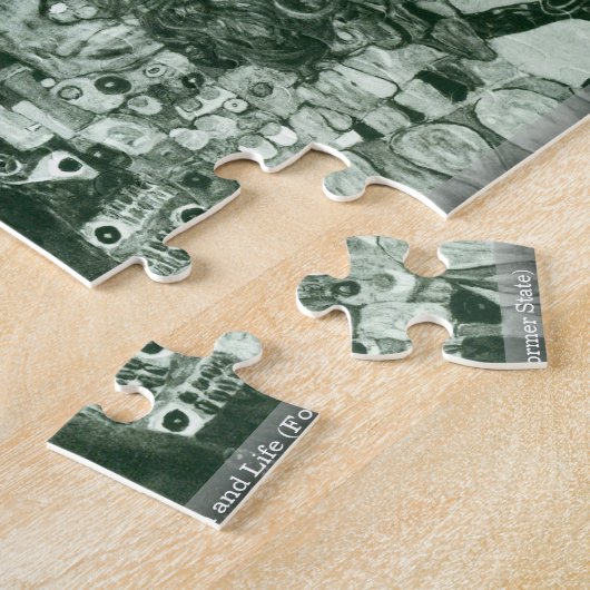 Puzzle Gustav Klimt - puzzl de mort et de vie (ancien (Côté)