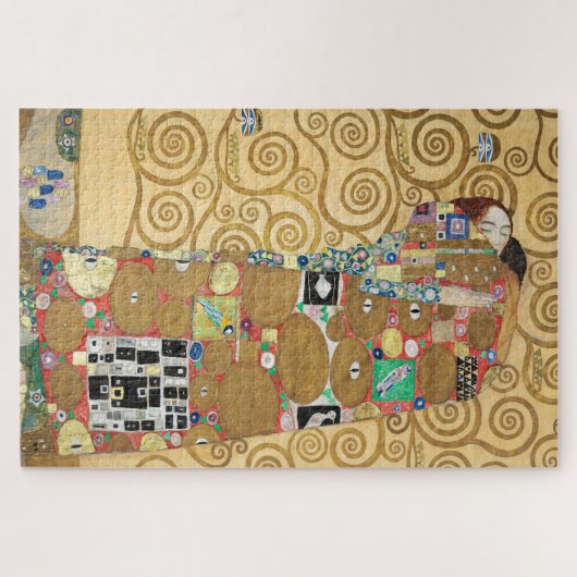 Puzzle Gustav Klimt - Réalisation, Stoclet Frieze (Horizontal)