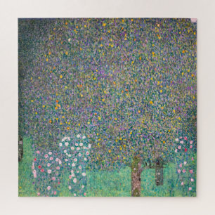 Puzzle Gustav Klimt - Roseraies sous les Arbres