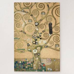 Puzzle Gustav Klimt - The Tree of Life, Stoclet Frieze