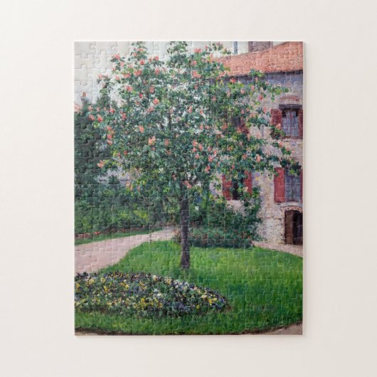 Puzzle Gustave Caillebotte - Arbres en fleurs (Vertical)