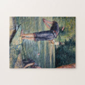 Puzzle Gustave Caillebotte - Baigneurs, bord de l'Yerres (Horizontal)