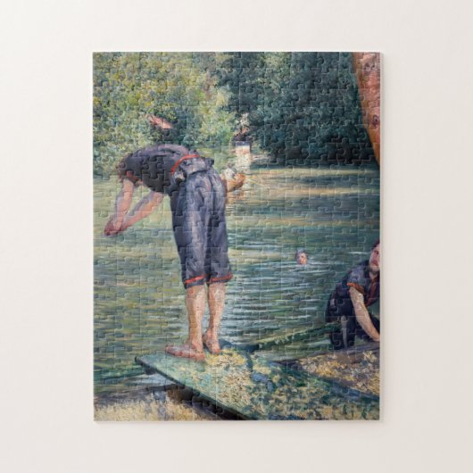 Puzzle Gustave Caillebotte - Baigneurs, bord de l'Yerres (Vertical)