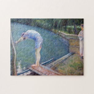 Puzzle Gustave Caillebotte - Le Baigneur / Le Plongeur