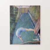 Puzzle Gustave Caillebotte - Le Baigneur / Le Plongeur (Vertical)