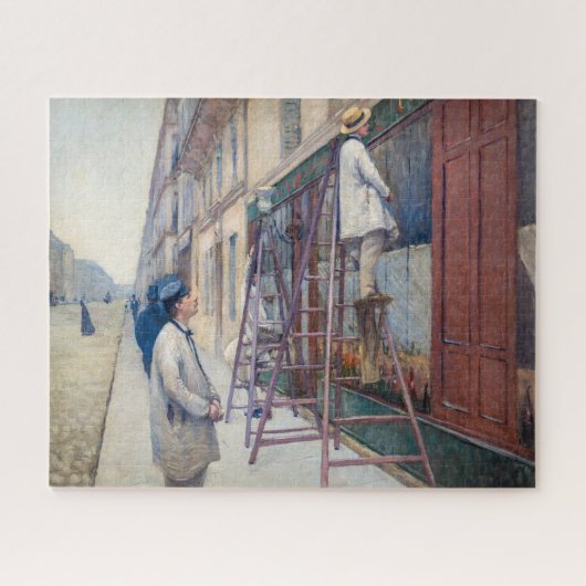 Puzzle Gustave Caillebotte - Les Peintres en bâtiment (Horizontal)