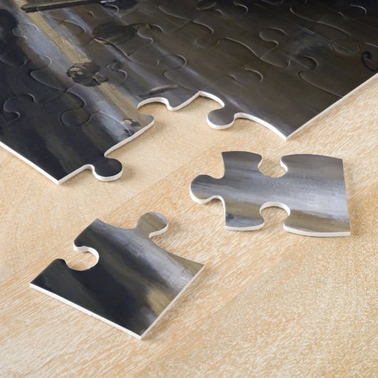 Puzzle Gustave Caillebotte- les planeuses de parquet (Côté)