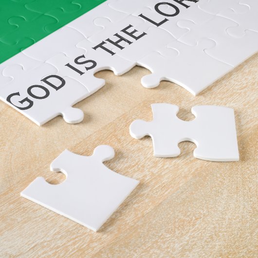 Puzzle GUYANA | Blessed Nation | DRAPEAU GUYANAIS (Côté)